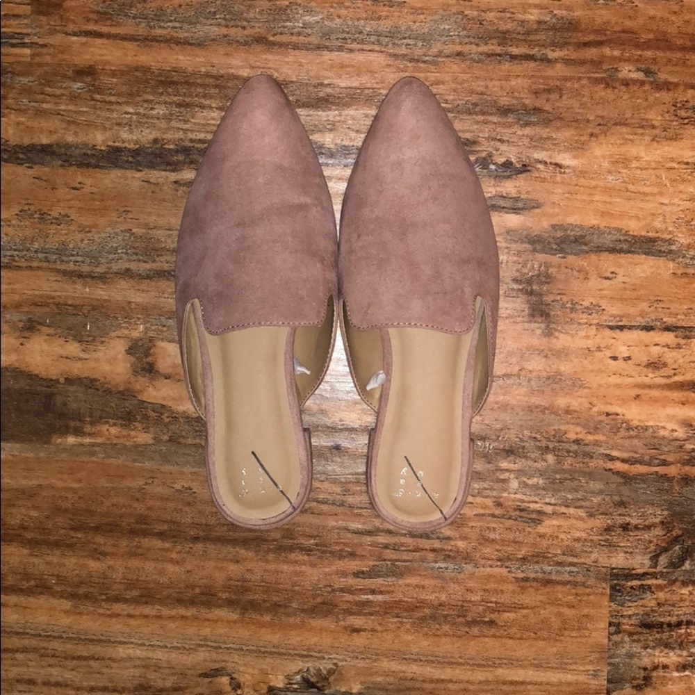 Pink Mule Shoes